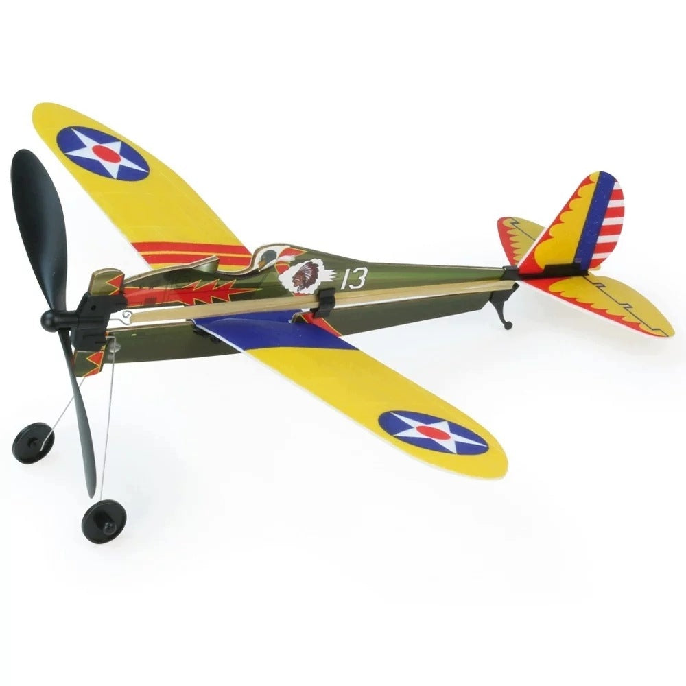 Airplane with propeller for eraser Iroquois 13 Vilac