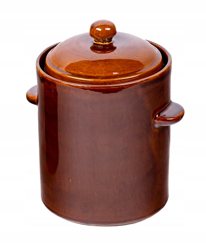 Airtight pot, stoneware, low-salt cucumbers, 1.8L