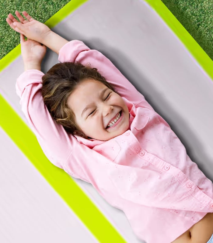Airtrack 4 m green path acrobatic gym mat mattress