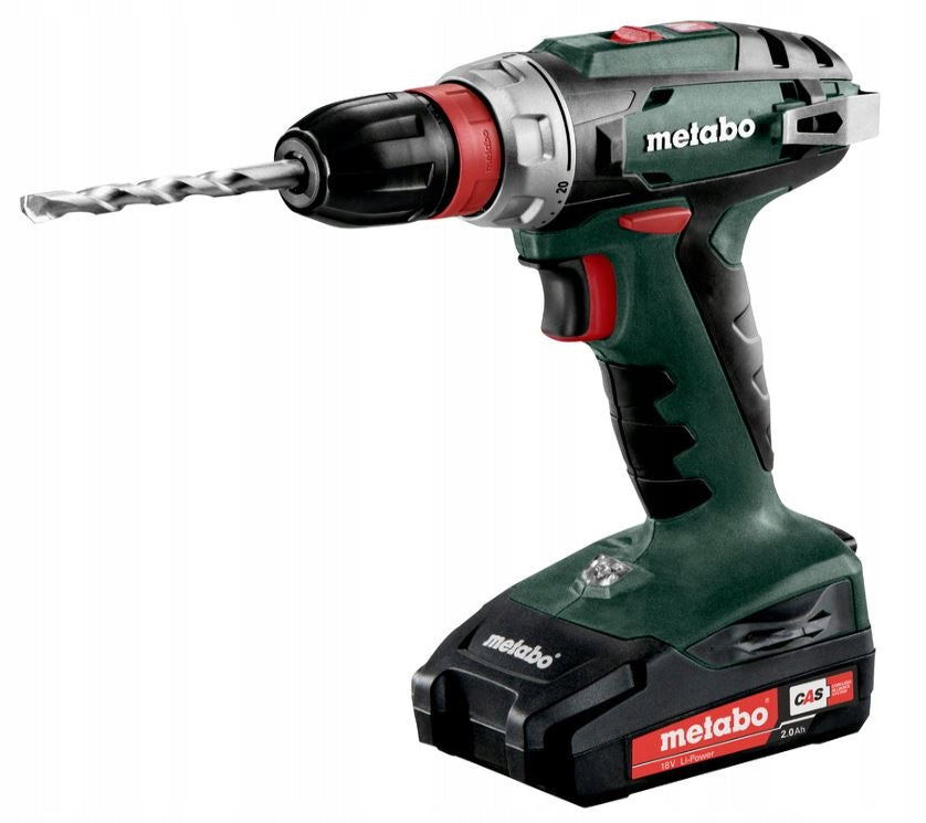 Aku vrtačka METABO BS 18 Quick 2x2,0 Li-Power,SC60 602217500 Brand Metabo