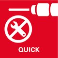 Aku vrtačka METABO BS 18 Quick 2x2,0 Li-Power,SC60 602217500 Drill weight 1.3 kg