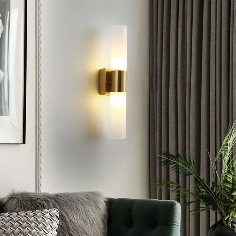 Alabra - wall lamp 42 cm oblong modern marble gold Manufacturer code ALB-W-H42-02