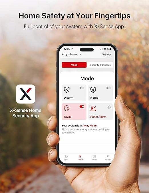 Alaram X-Sense AS08 Safety Kit, Alarm System for Doors and Windows Manufacturer code AS08