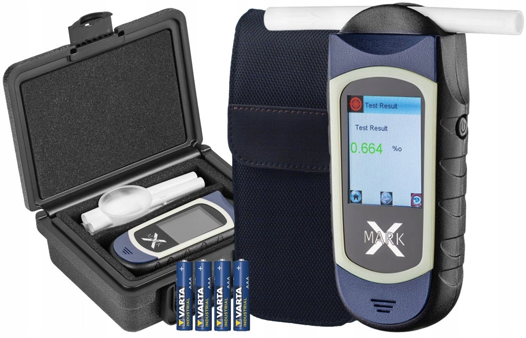AlcoVisor Mark X Plus breathalyzer with free calibration