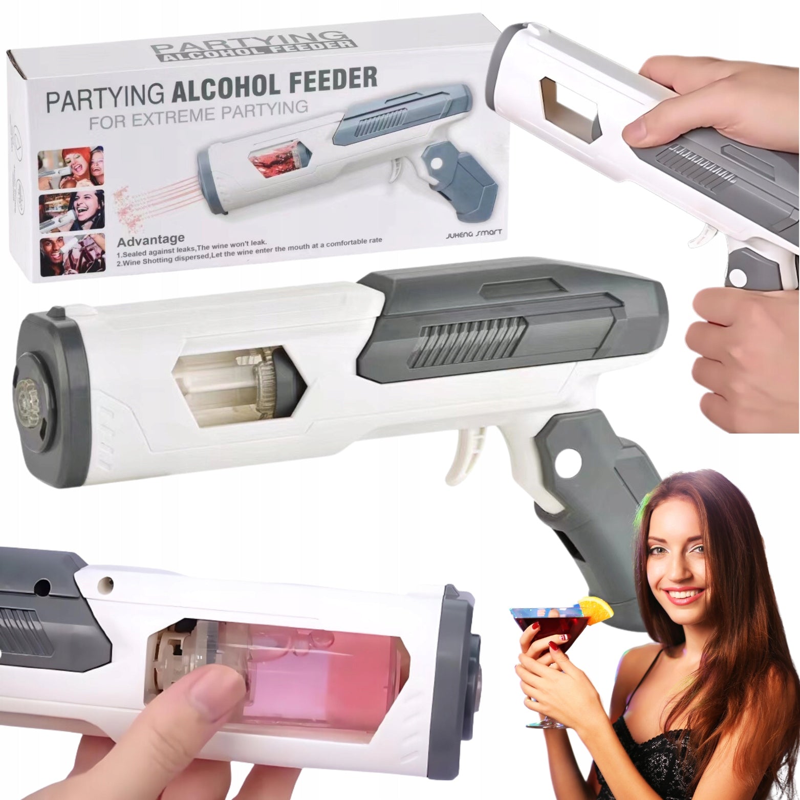 Alcohol Gun Drink Dispenser For Party Fun Gadget Thrower