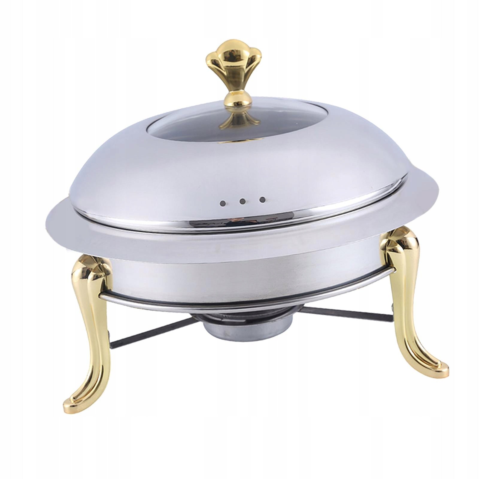 Alcohol Stove Anti Scalding Catering Warmer Set for Outdoor Aureate Brand no brand