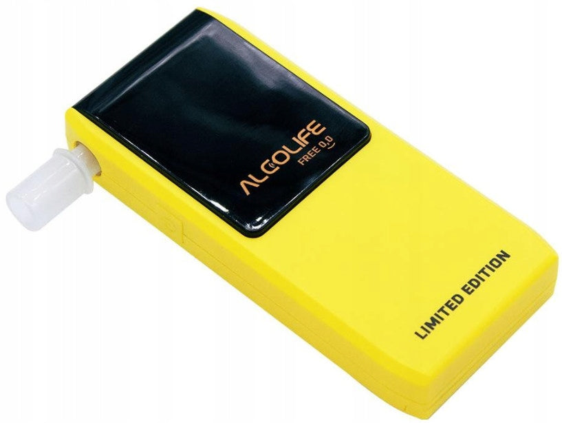 Alcolife Free Yellow Electrochemical Breathalyzer Calibrable Manufacturer code ALC FR Z