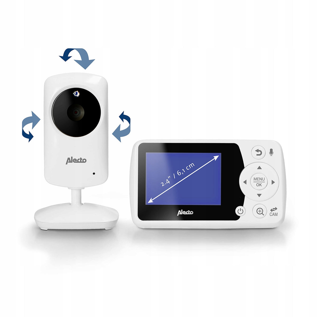 Alecto DVM-64 Baby monitor with camera Manufacturer code DVM-64