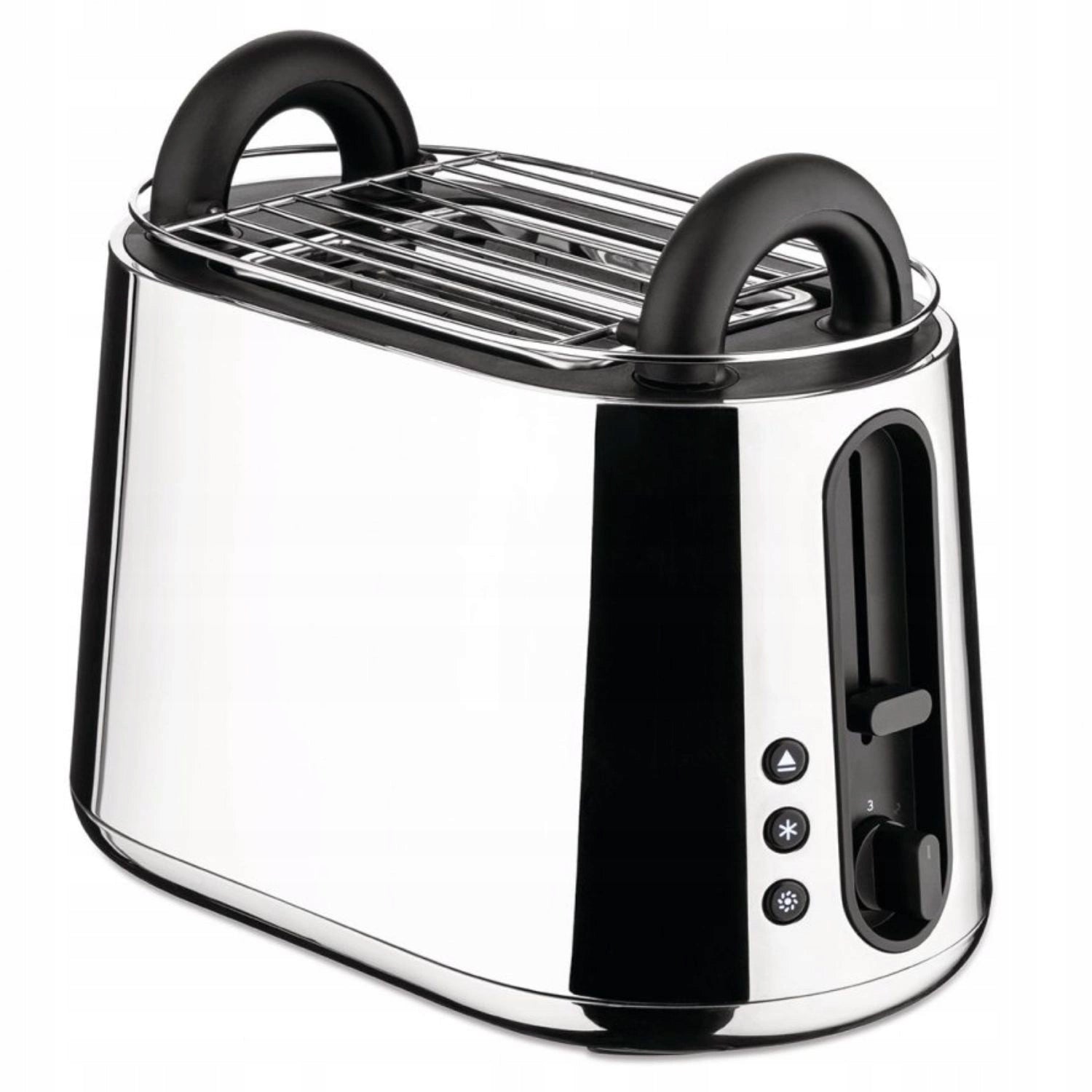 Alessi TORU Steel / Silver Gloss Toaster