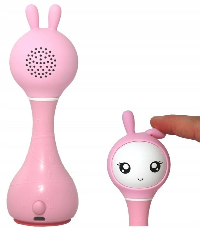 Alilo Bunny Smarty Bunny Rattle pink Brand Alilo