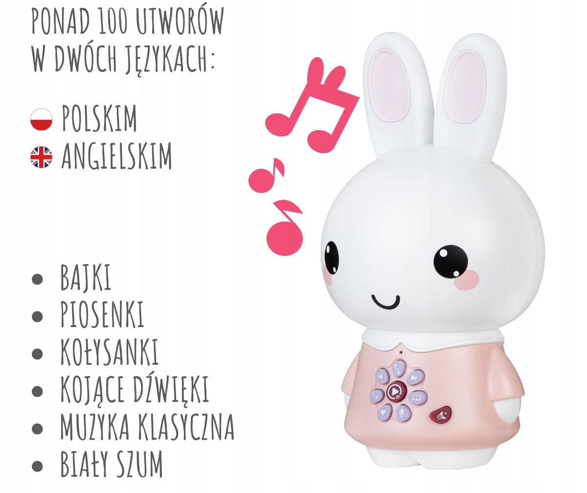 Alilo Honey Bunny - bunny , interactive toy, playing bunny Kid's age 0＋
