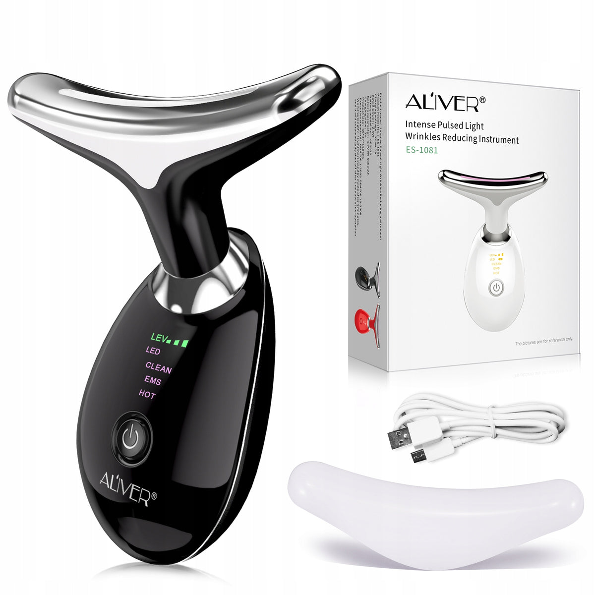 Aliver Anti-Wrinkle Face Therapy ES-1081 Black