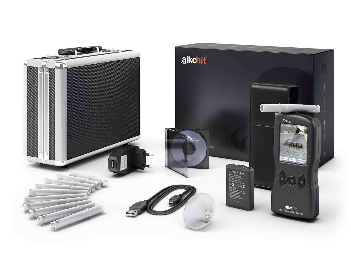Alkohit X500 Business Touch Screen Breathalyzer
