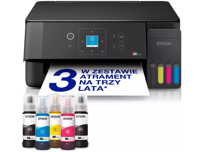 All-In-One Printer EPSON EcoTank L3360 Color Printing, Wi-Fi