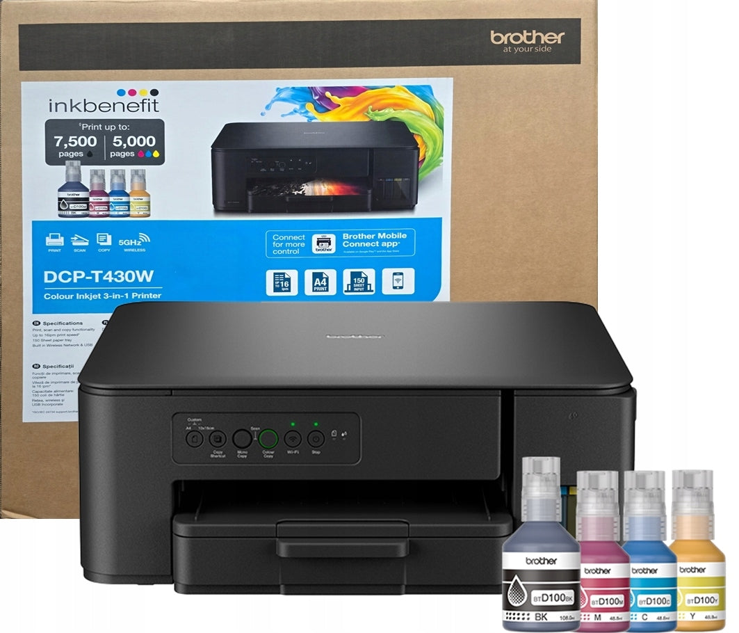 All-in-One (Multifunctional) BROTHER DCP-T430W WiFi A4 print scan copy