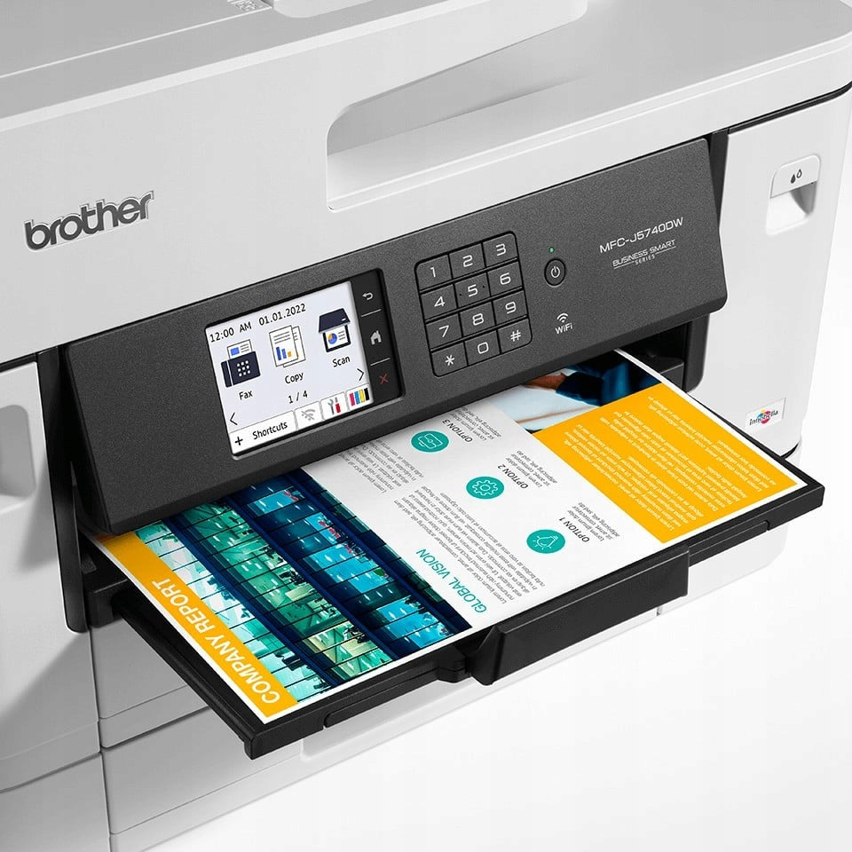 All-in-One Printer 4in1 BROTHER MFCJ5740DW 35/32ppm 1200x4800 Brand Brother