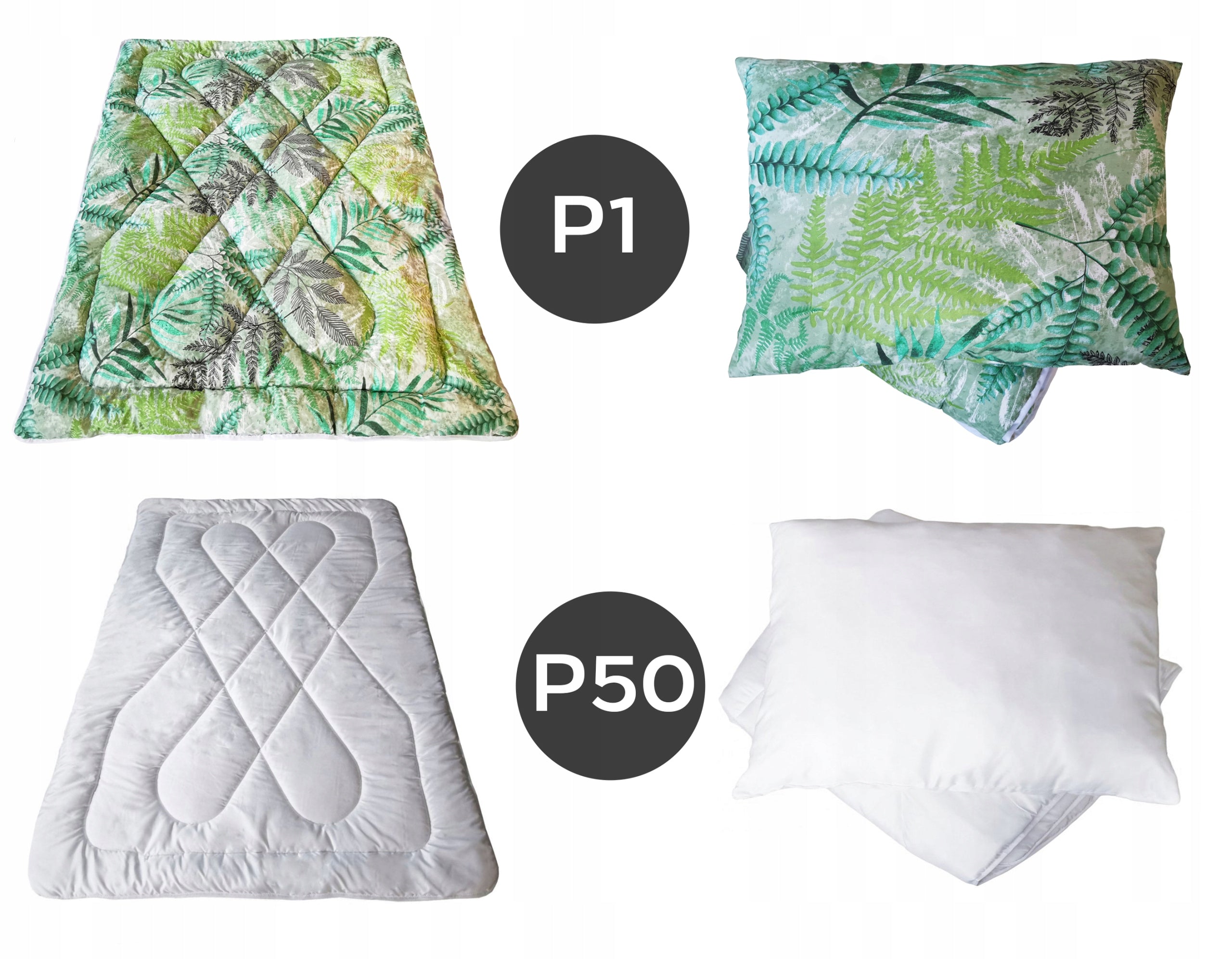 All-season quilt Poland 160x200 +2 pillows 70x80 Brand Szwalnia Mazury