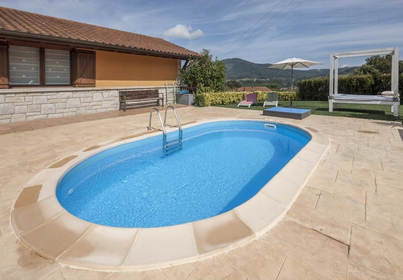 All-season underground pool for recess GRE Madagascar 500x300x150 KPEOV5