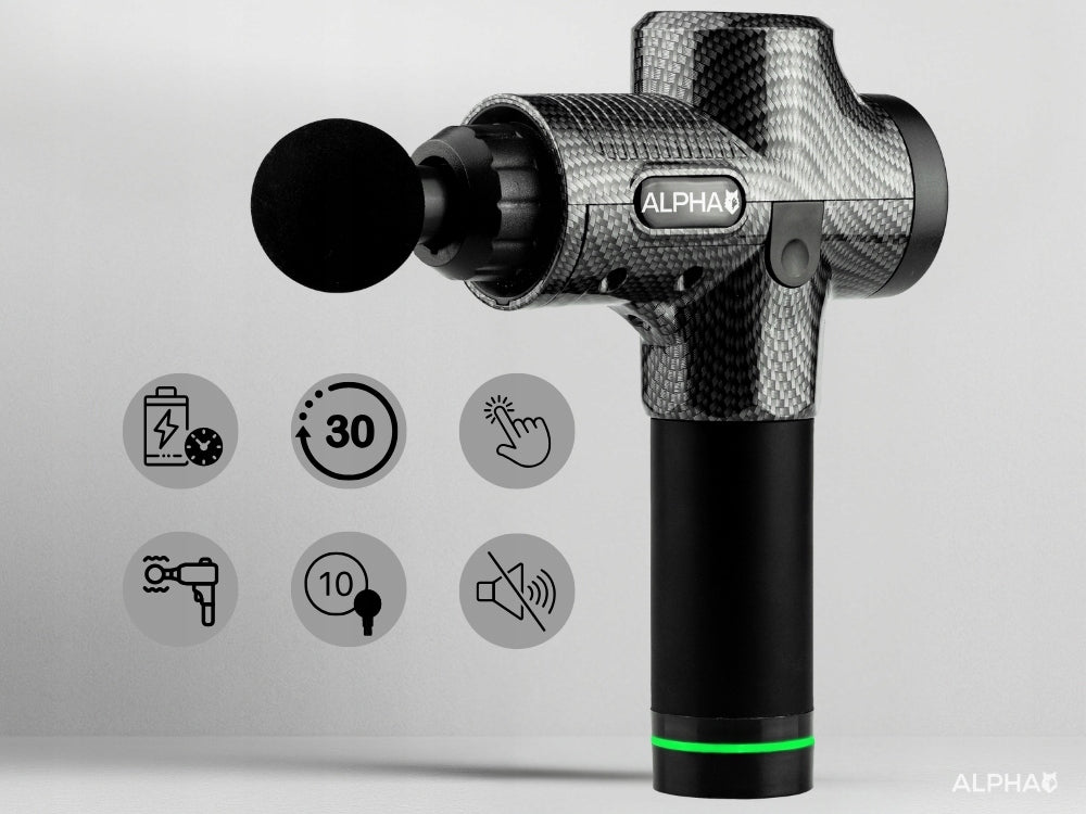 Alpha Massage Gun Pro - Massager for Back, Feet and Body Manufacturer code AMG-01