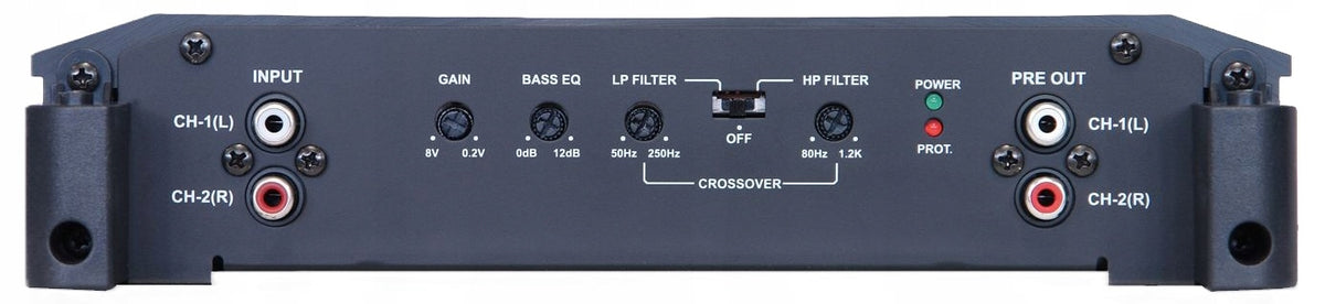 Alpine BBX-T600 / 2-channel / Amplifier / Power 2x 70W / 1x 130W Brand Alpine