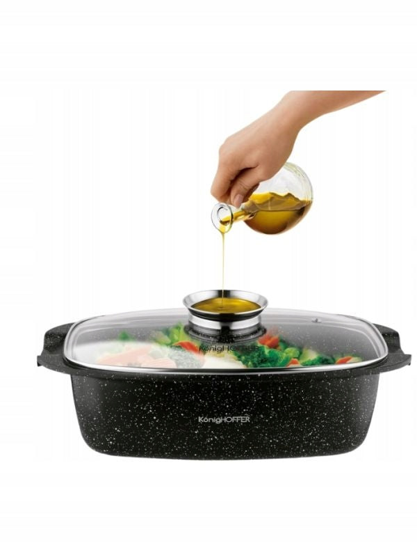 Aluminium Brittany (5,5 L) with ceramic coating and Konighoffe flavouring Brand Konighoffer