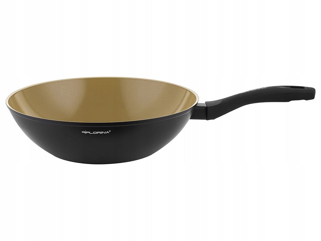 Aluminium pan WOK Florina AmVegan 28cm by Mateusz Gessler induction gas Manufacturer code 1P1042