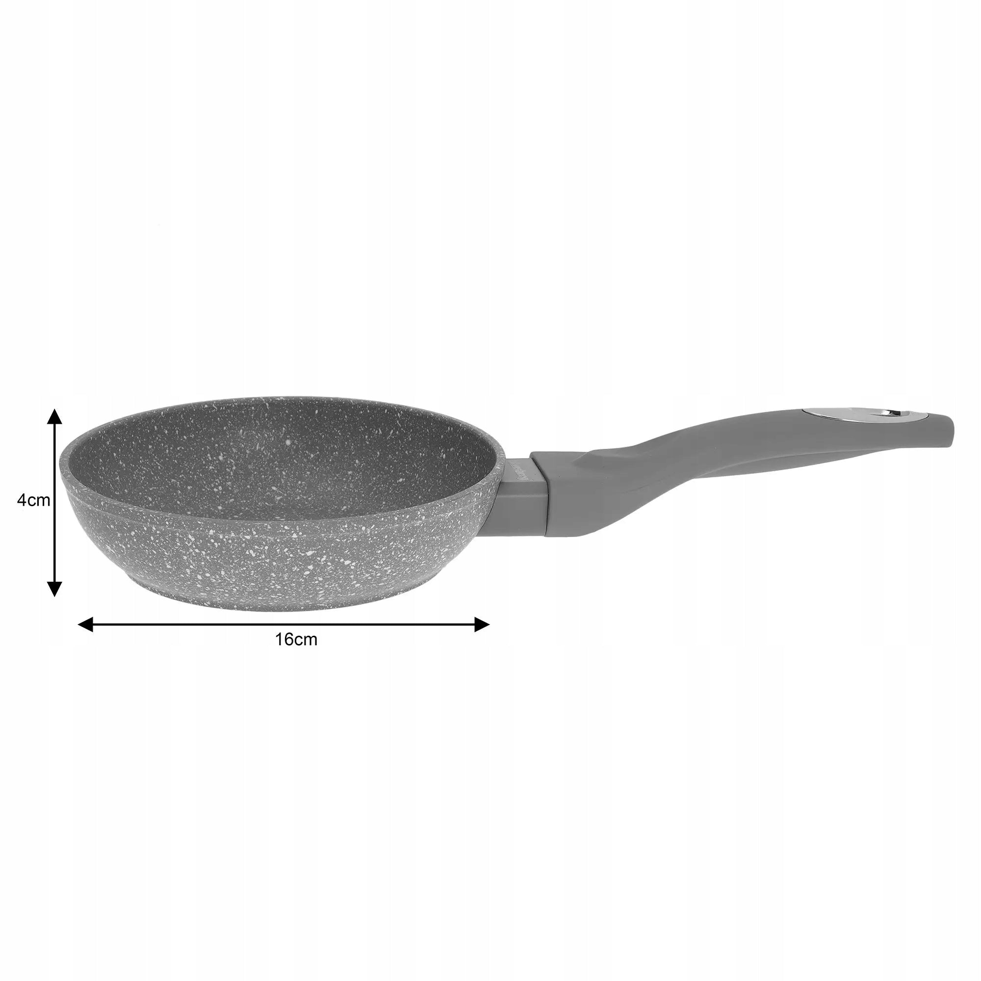 Aluminium pan, grey marble, Ø16cm Klausberg Diameter 16 cm