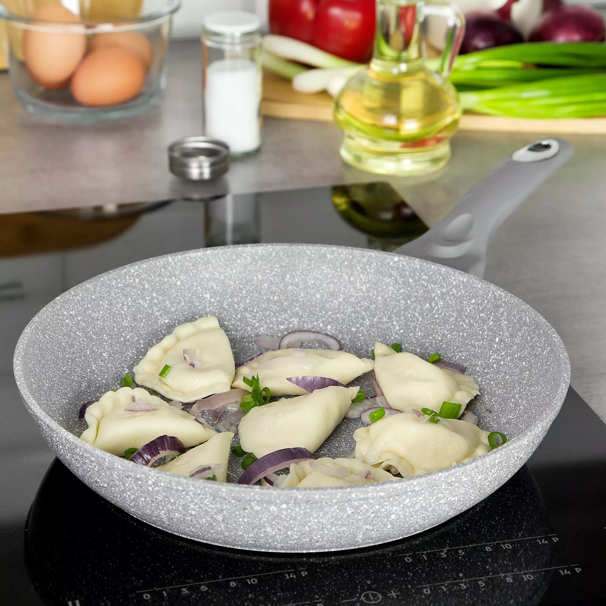 Aluminium pan, grey marble, Ø22cm Klausberg Brand Klausberg