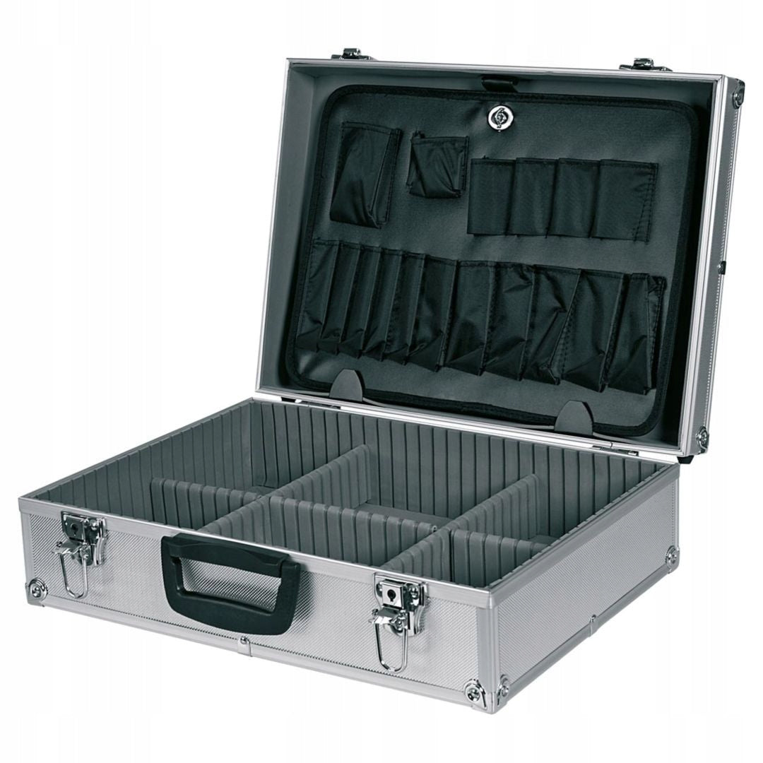 Aluminium tool case for carrying storage TOPEX 79R220