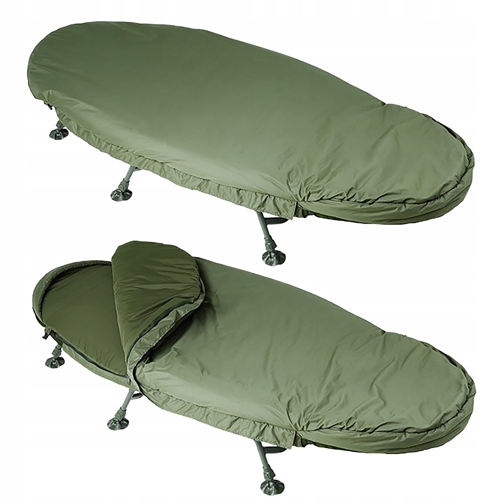 Aluminum Fishing Sleeping Bag Bed Camping 213X100 Cm TRAKKER