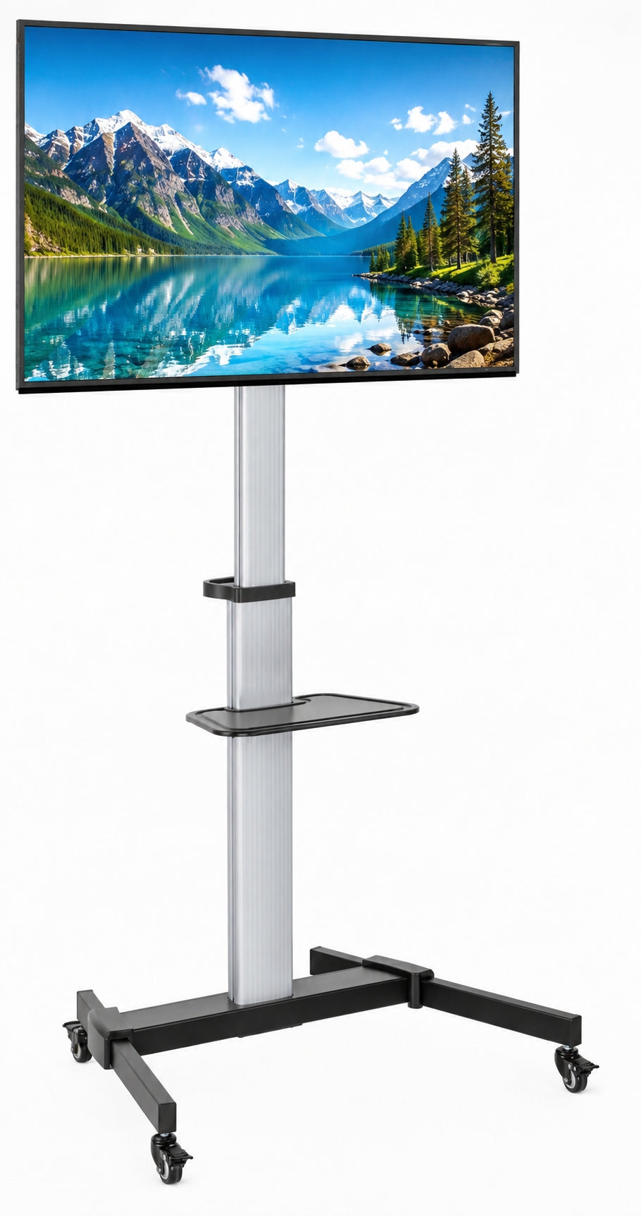 Aluminum Mobile TV Stand 37-86 Inch 50kg VESA 600x400 ART Manufacturer code STO S-11-AL