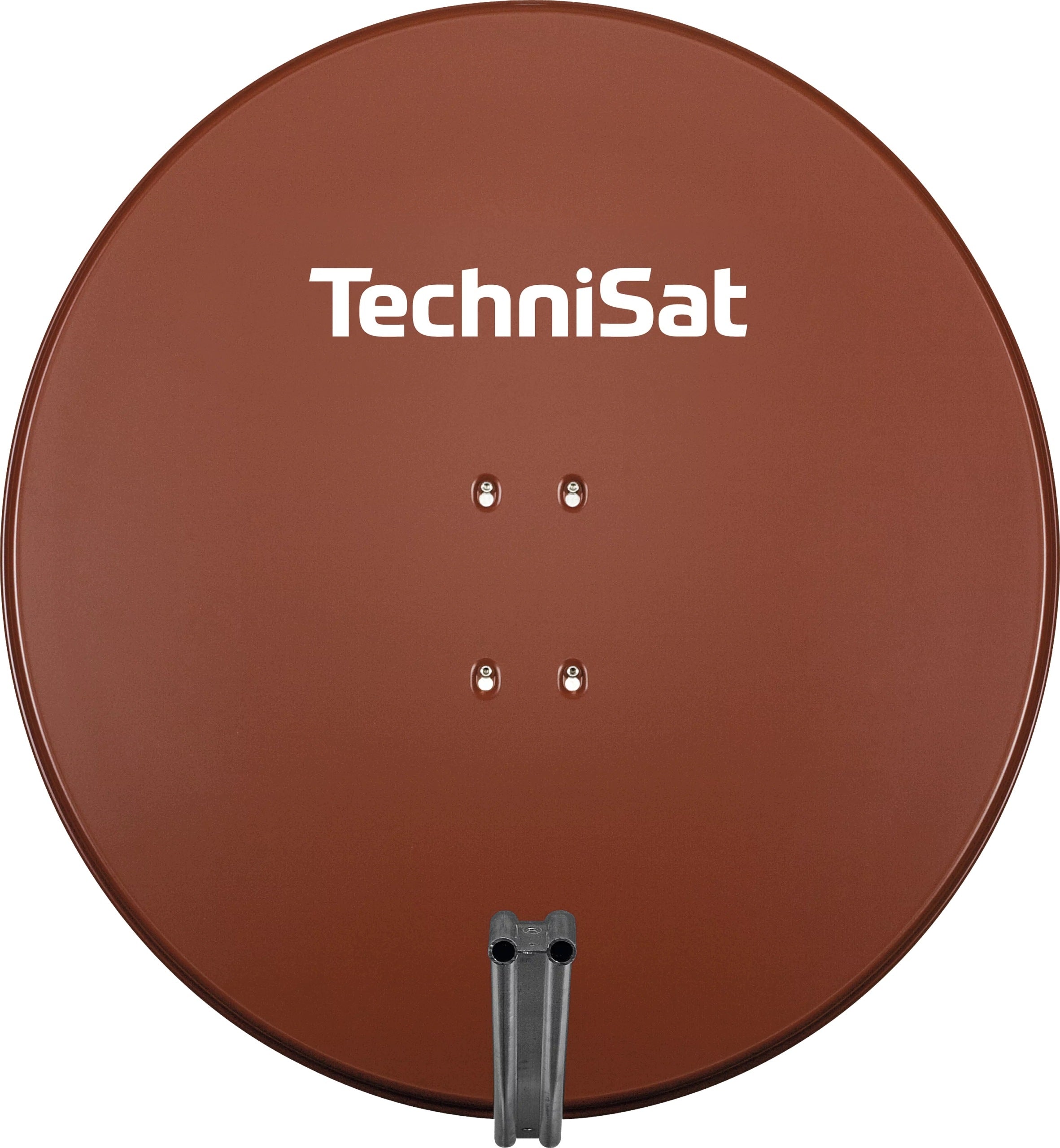 Aluminum Satellite Antenna TechniSat 85cm 40mm Brick HANDLE CONVERTER Manufacturer code TECHNISAT SATMAN 850, ceglasta