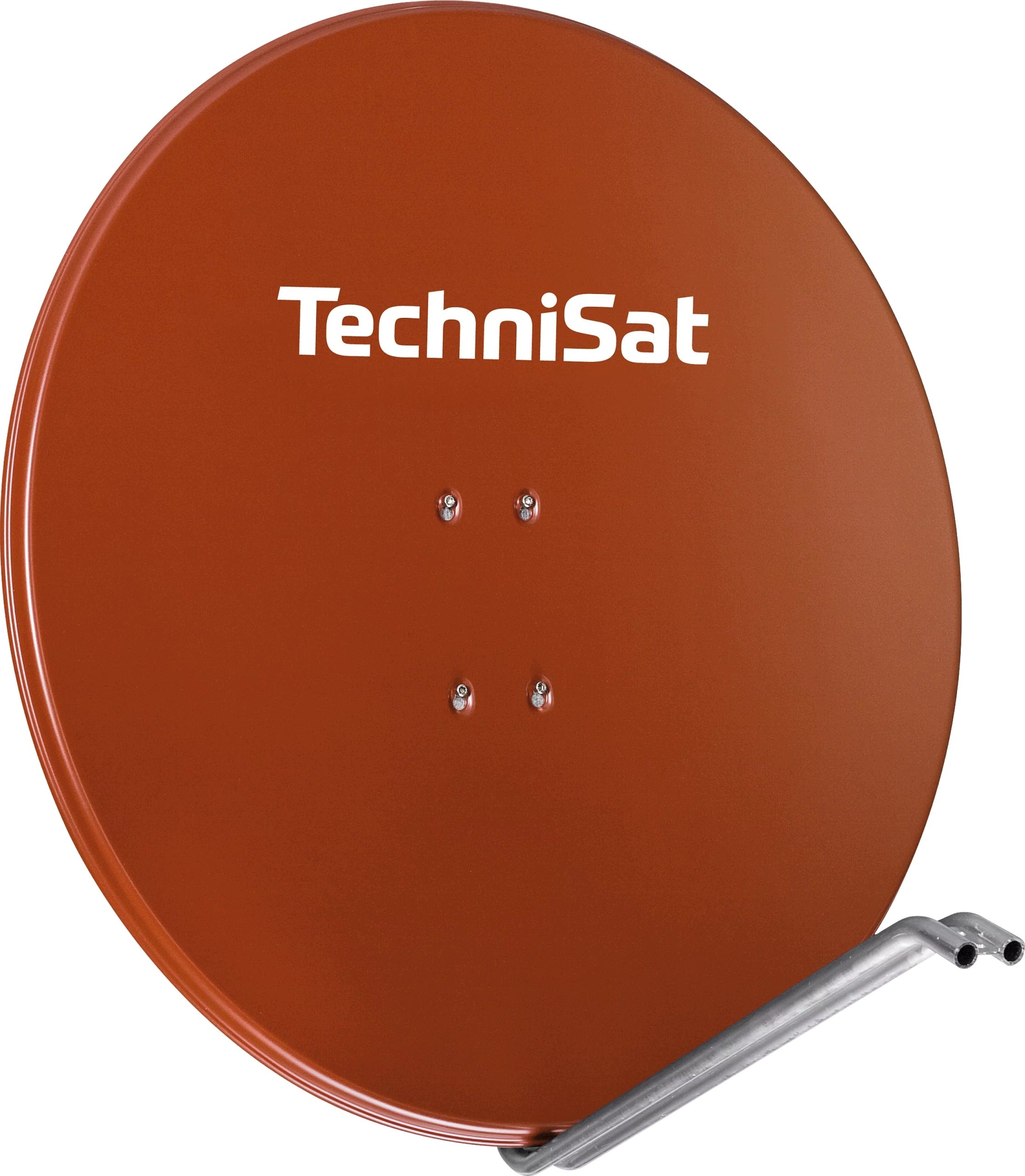 Aluminum Satellite Antenna TechniSat 85cm 40mm Brick HANDLE CONVERTER Packaging status original