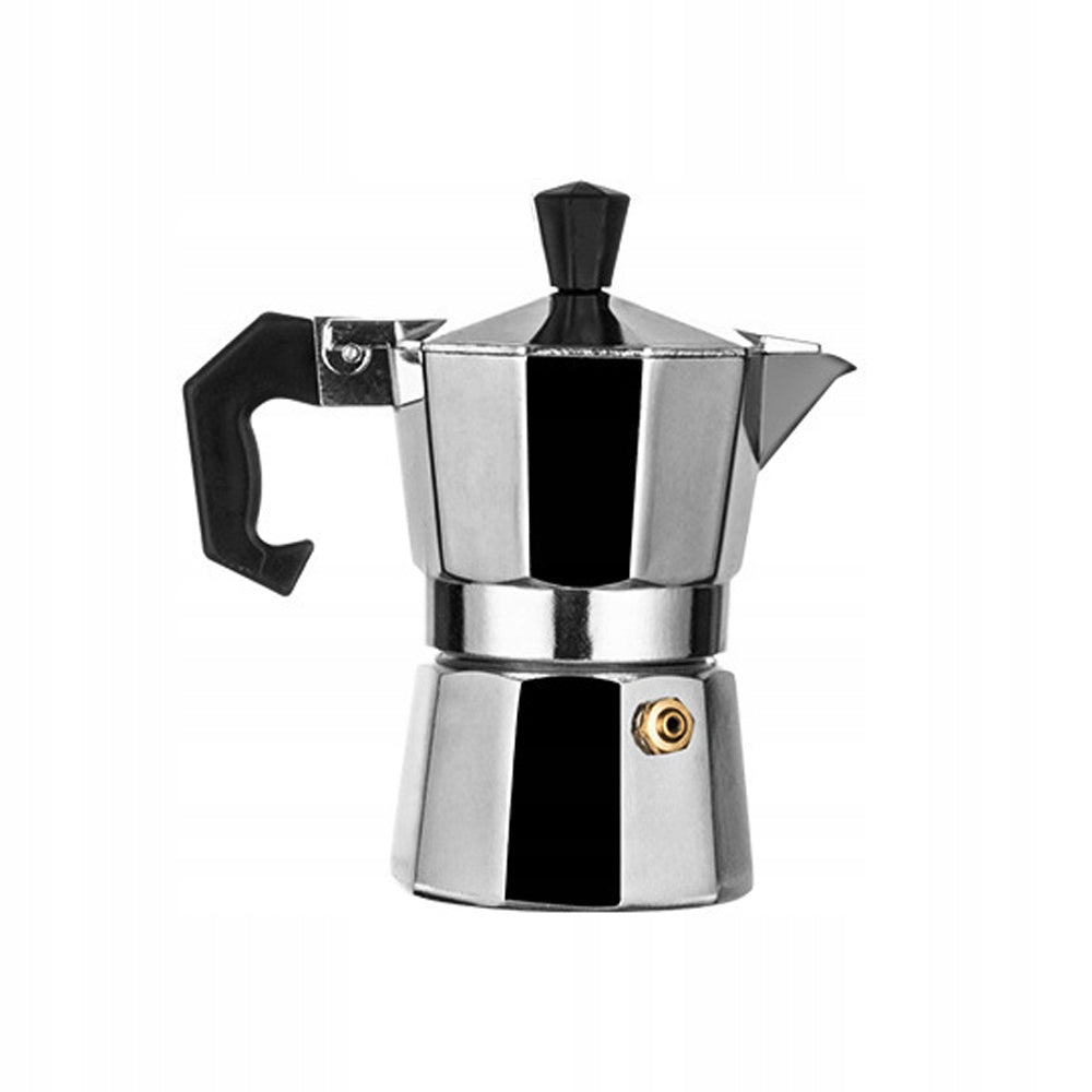 Aluminum coffee maker moka 100 ml espresso cafeteria tourist camping Packaging status original