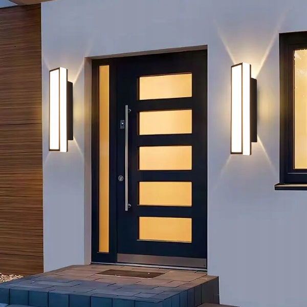 Aluminum facade LED wall lamp 10W 230V warm white IP65 Manufacturer code Y4066