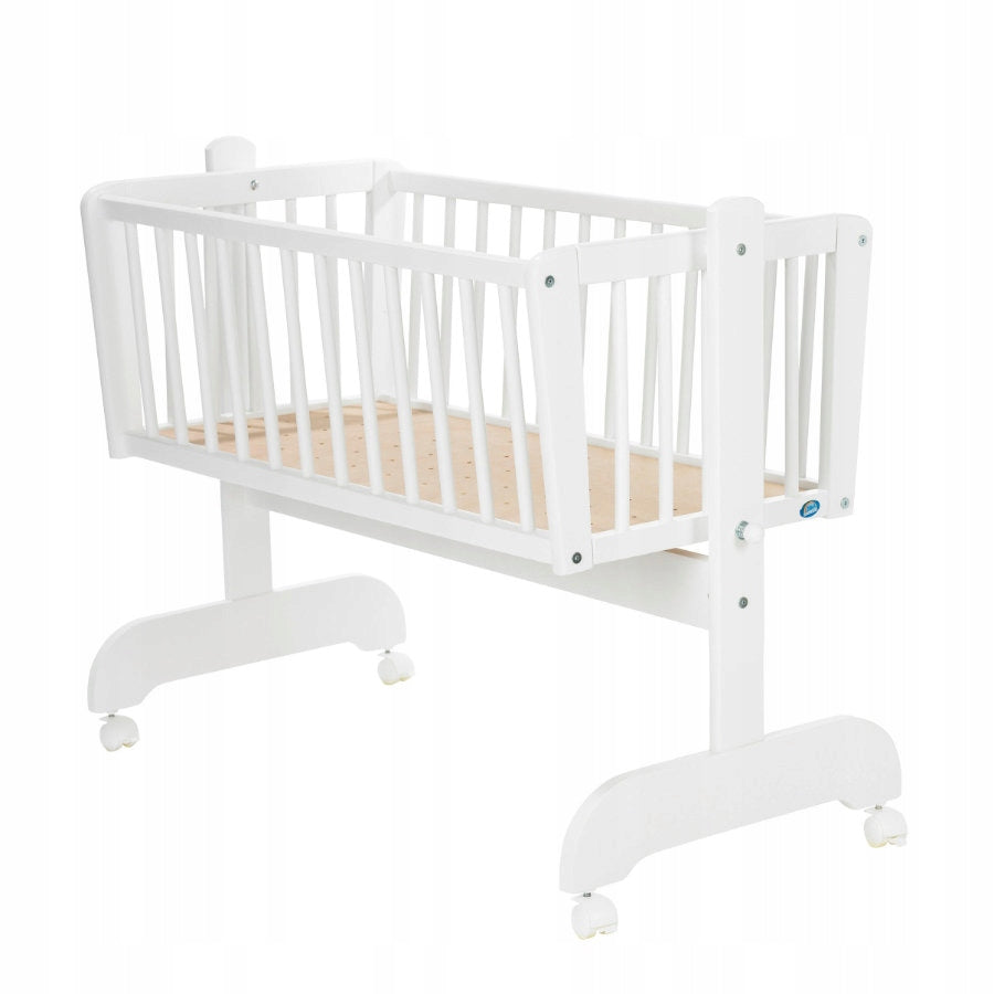 Alvi Cradle Sina white 911-1 Zoo puderblau Brand Alvi