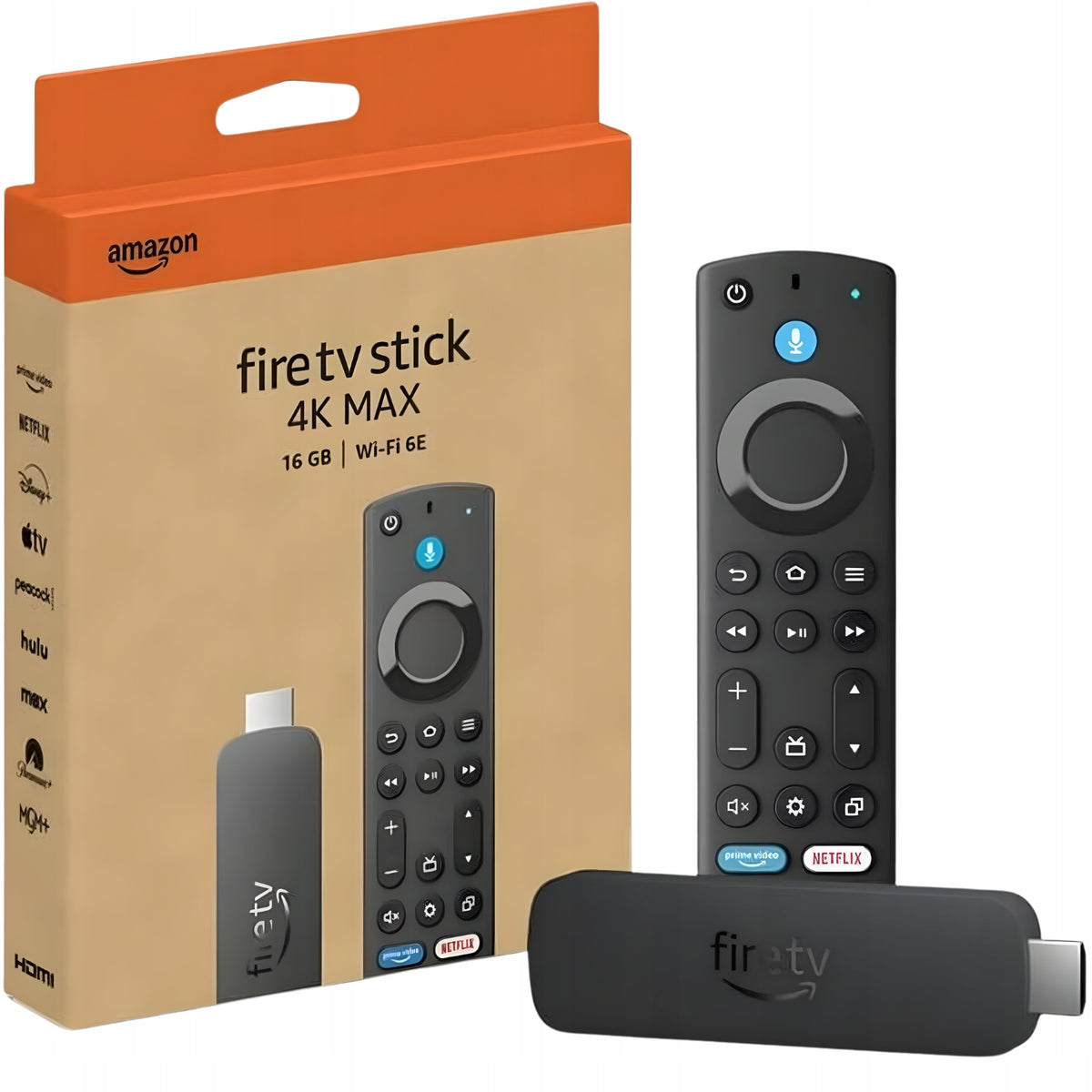 Amazon Fire TV Stick 4K MAX Chromecast ULTRA HD HDR10+