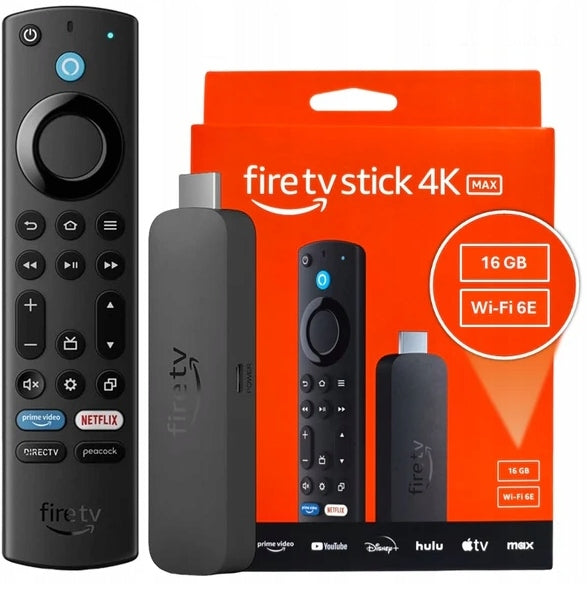 Amazon Fire TV Stick 4K Max 16GB 4K HDR Media Player