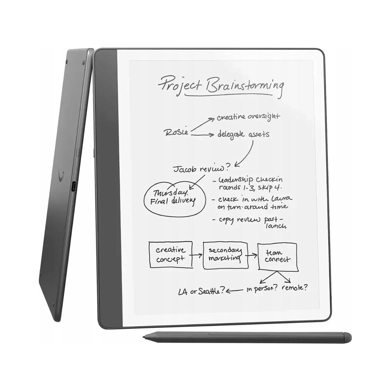 Amazon Kindle Scribe 32 GB 10,2" Grey Premium Pen