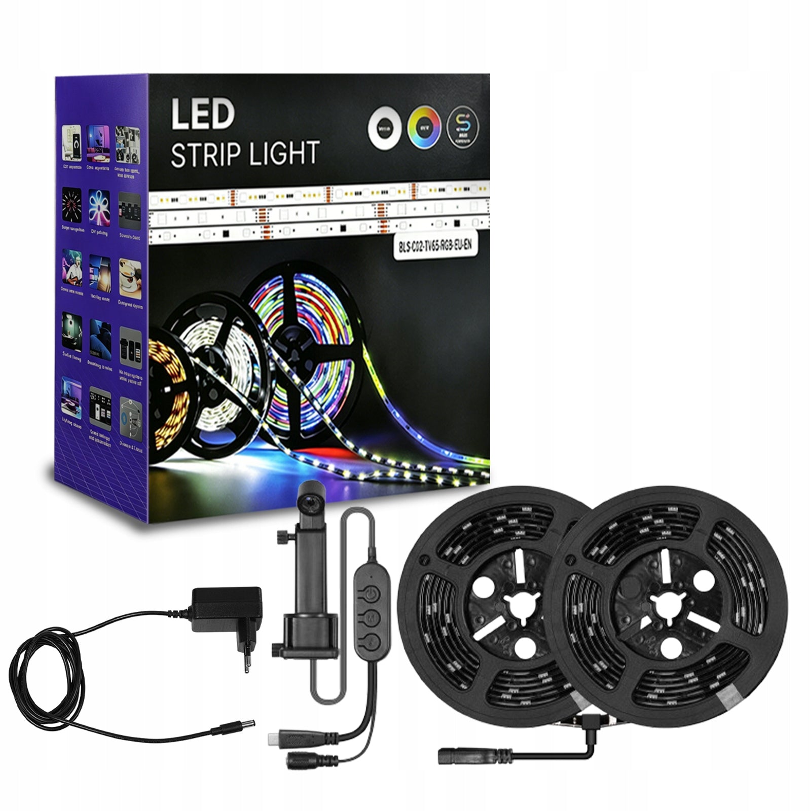 Ambient Backlight for TV 55-65" LED strip TUYA Bluetooth 4.0
