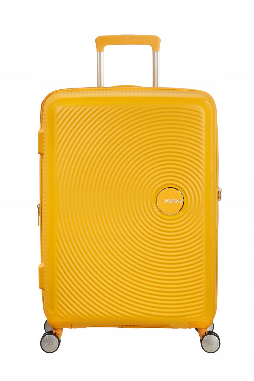 American Tourister Soundbox Suitcase Medium Hard 67cm Widened Yellow Manufacturer code 88473-1371