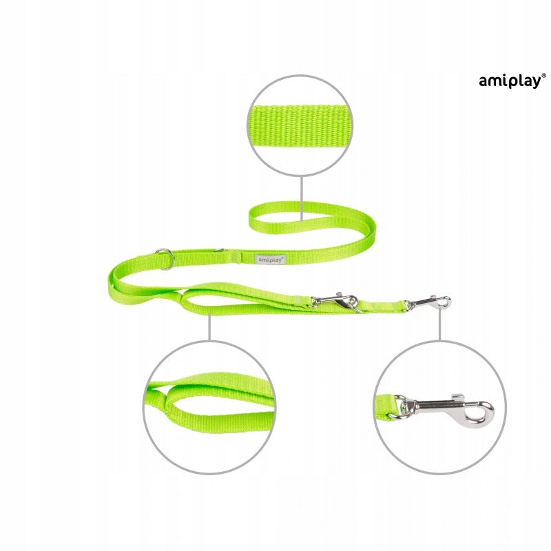 Amiplay Adjustable Lanyard 7 In 1 Samba S 100-200 X 1,5cm Green Brand Amiplay