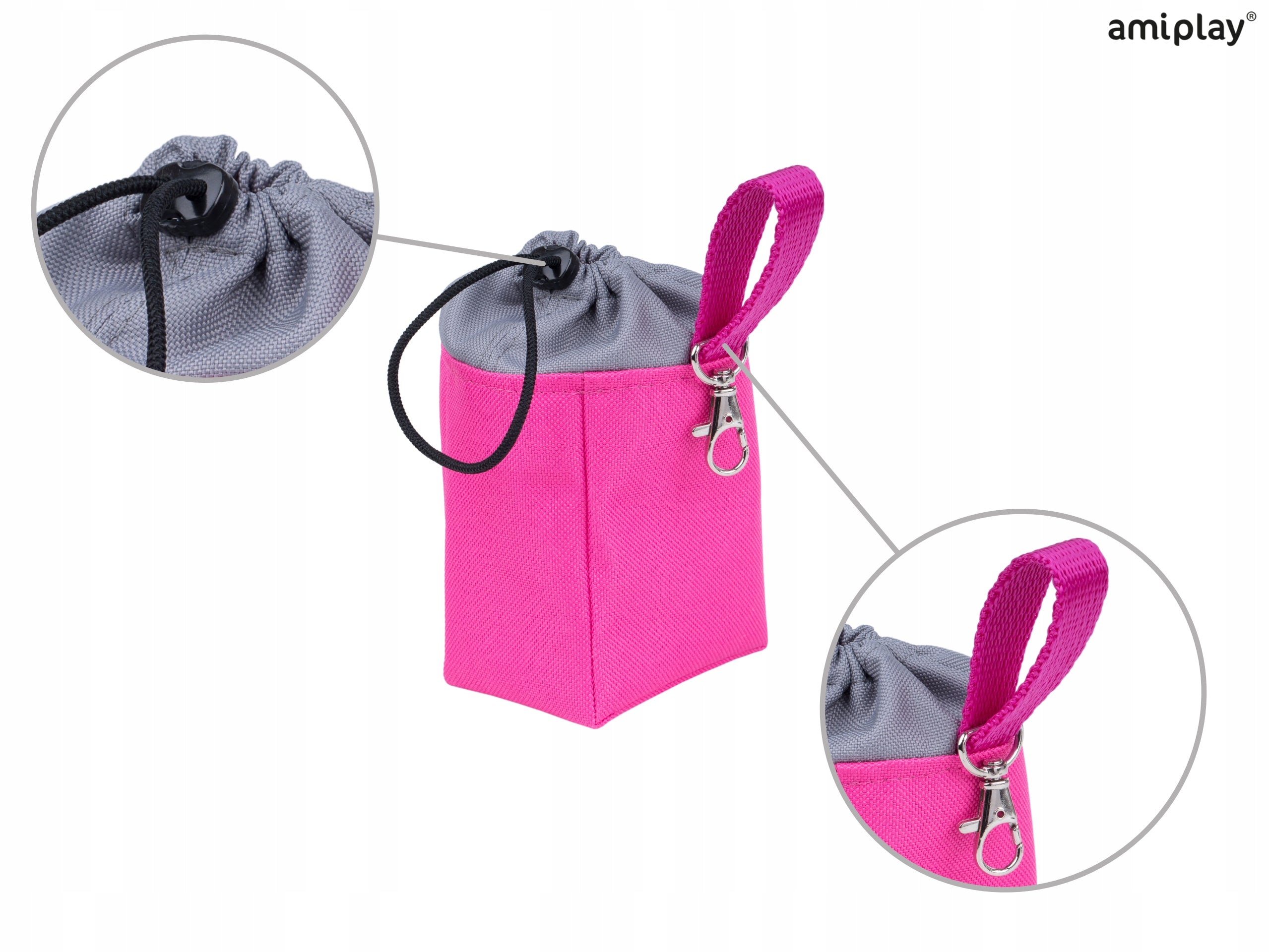 Amiplay Samba Treat Bag Pink Manufacturer code 5907563279360
