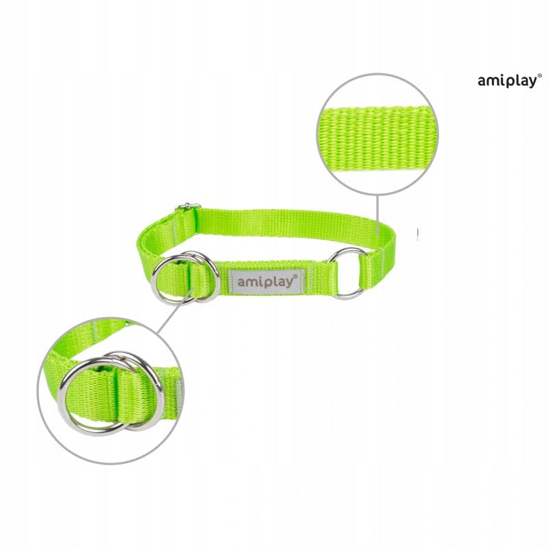 Amiplay Semi-clamp collar Samba M 25-40 [B] X 2cm Green Brand Amiplay