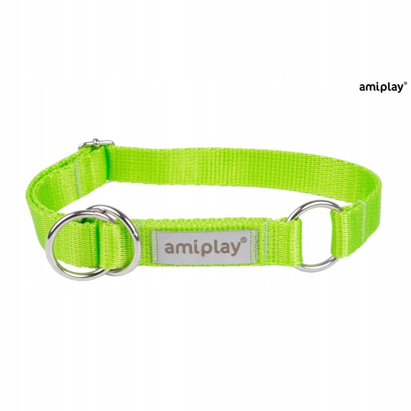 Amiplay Semi-clamp collar Samba M 25-40 [B] X 2cm Green Manufacturer code 5907563278578