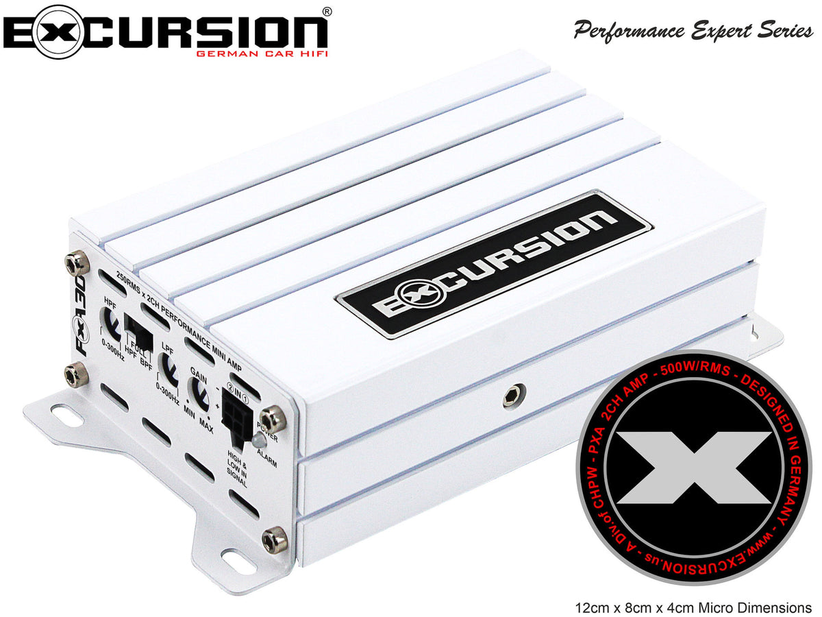 Amplifier 2-Channel OEM Factory System Plug&Play Mini Excursion PXA-30 Packaging status original