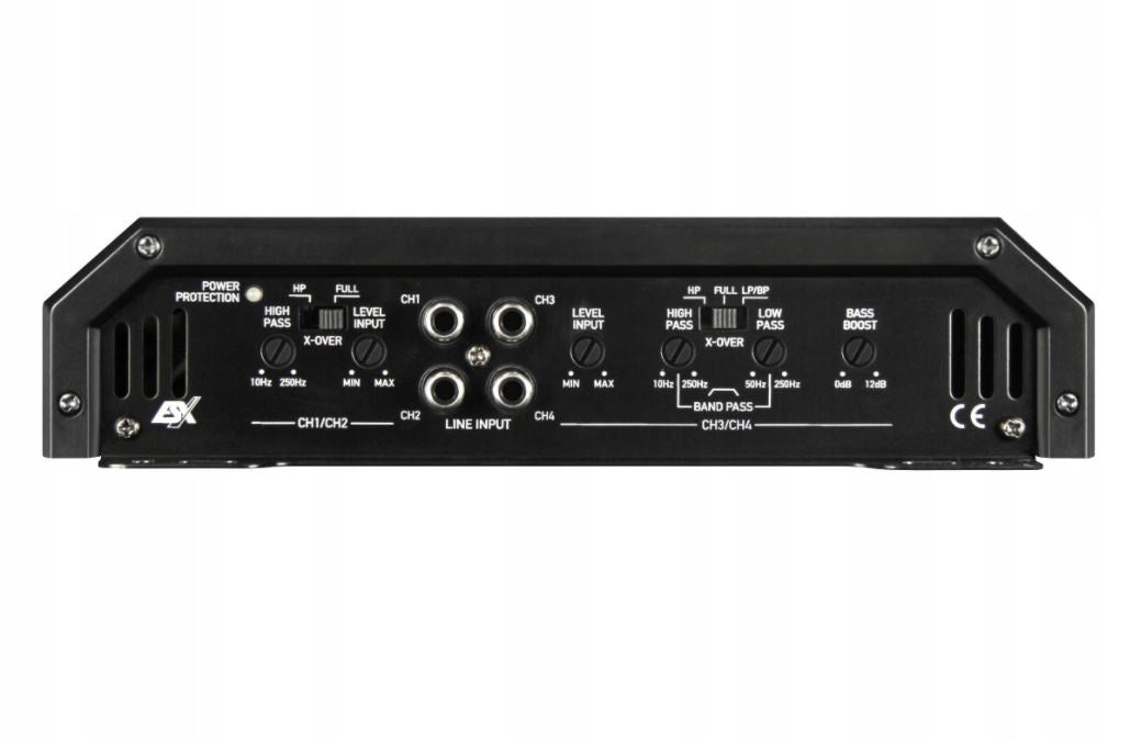 Amplifier ESX HXE100.4 four channel RMS 4x100W Model HXE100.4