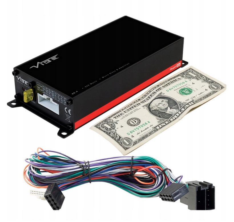 Amplifier VIBE 65.4 Plug&play Audi A3 8L A4 B5 A6 C4 TT 8N A8 D2 80 B4