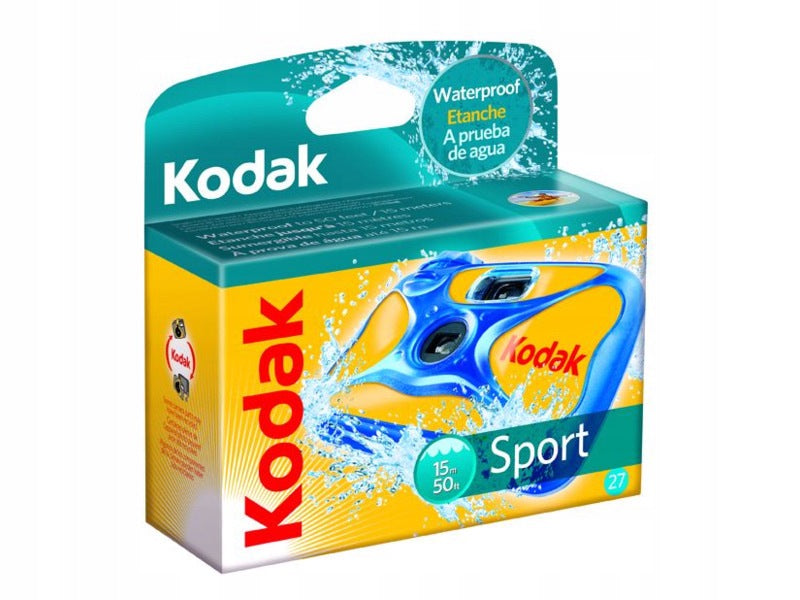 Analog Camera KODAK Suc Water Sport Blue Model FUN Sport Outdoor