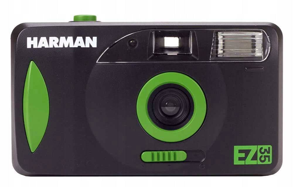 Analog camera HARMAN EZ-35 + Film ILFORD HP5 35mm 36 frames Manufacturer code 019498181528